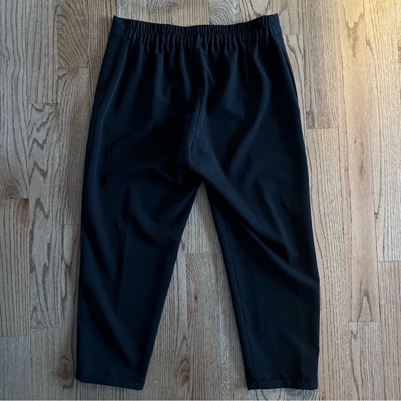 🆕 EUC Vince Camuto Wear to Work black cropped pull on pants size 1x - Picture 8 of 8
